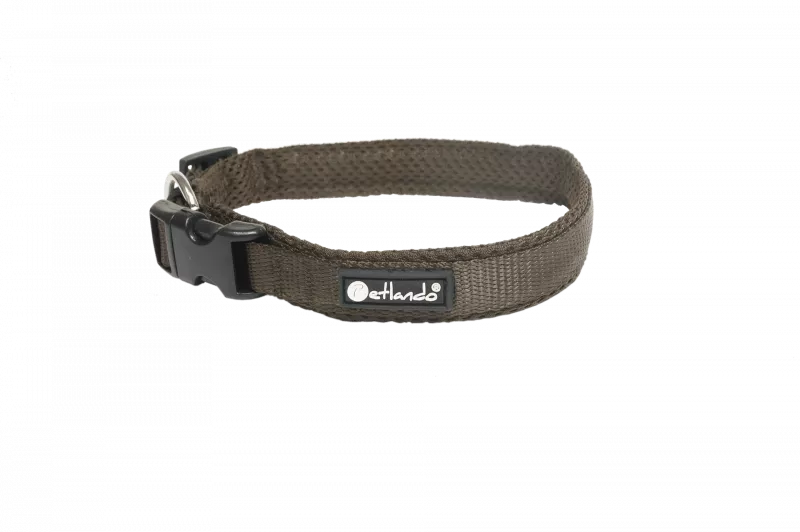 Mesh Halsband M mokka